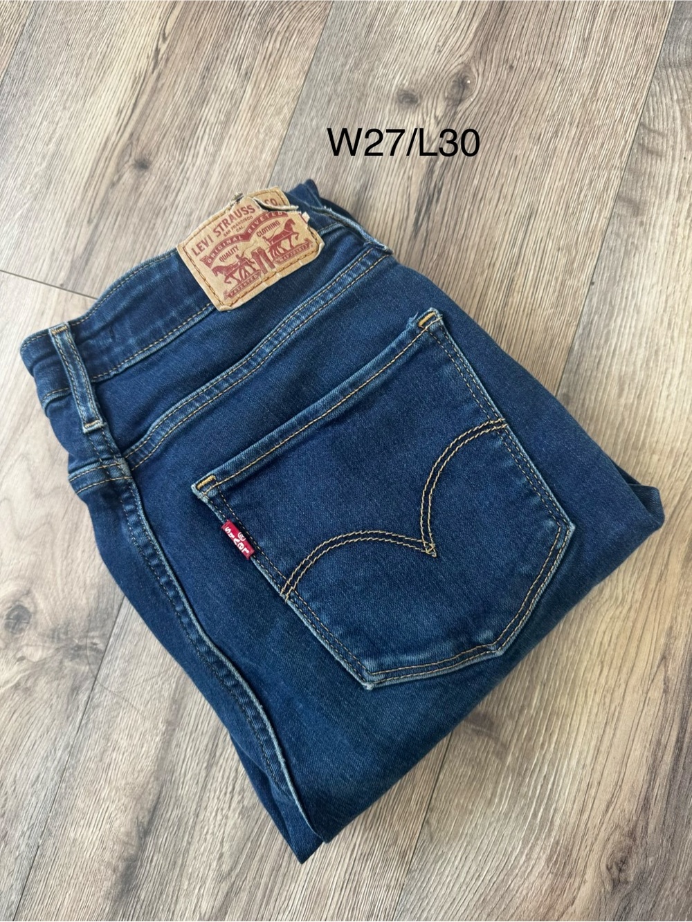 Levi's Indigo Blue Denim Jeans
